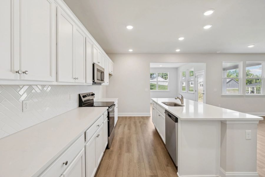 Furnished interior view inside a new home in Cedars at Cane Ridge | 55+ Community, Antioch (Image 8).