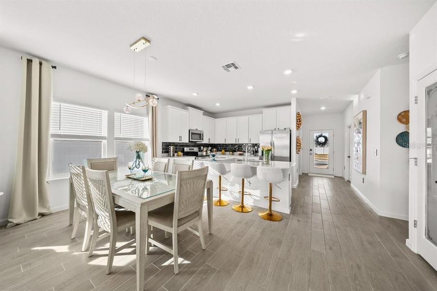 Furnished interior view inside a new home in , Ocala (Image 5).