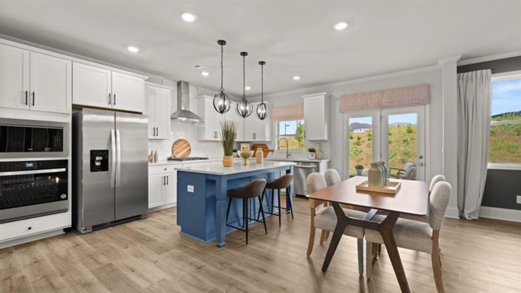 Furnished interior view inside a new home in Hamptons at Riverwood East, Dallas (Image 7). Furnished interior view inside a new home in Hamptons at Riverwood East, Dallas (Image 7).