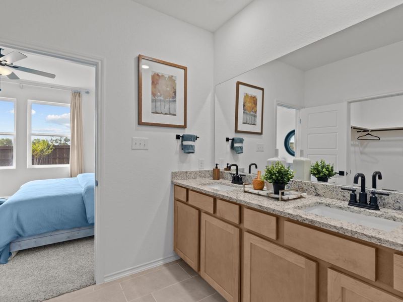 Representative furnished interior of a home built from the The Douglas B by Davidson Homes LLC in Hickory Ridge, Elmendorf (Image 18). Representative furnished interior of a home built from the The Douglas B by Davidson Homes LLC in Hickory Ridge, Elmendorf (Image 18).