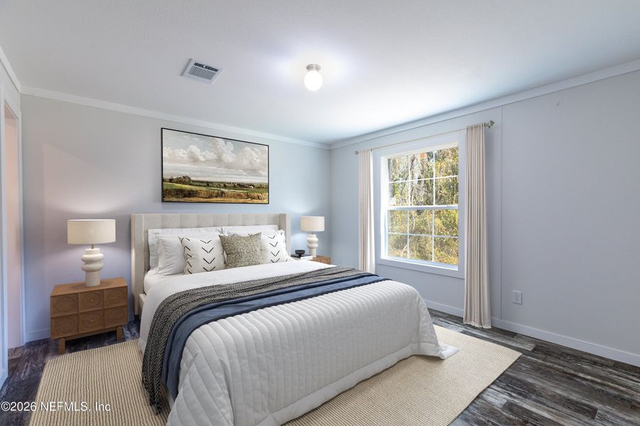 Furnished interior view inside a new home in , Lake Butler (Image 8).