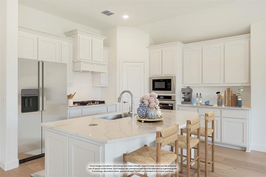 Furnished interior view inside a new home in Hunters Ridge, Crowley (Image 6). Furnished interior view inside a new home in Hunters Ridge, Crowley (Image 6).
