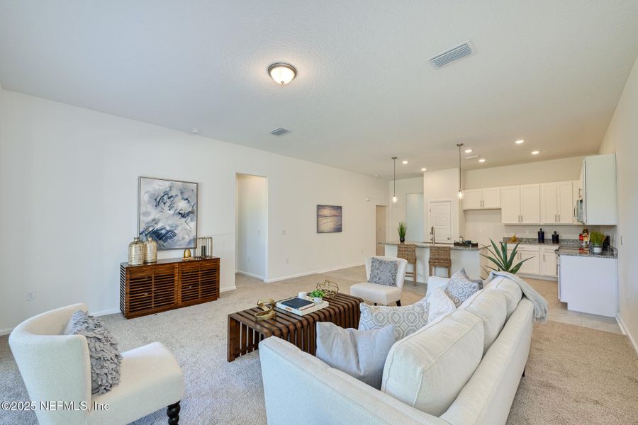 Furnished interior view inside a new home in , Jacksonville (Image 13).