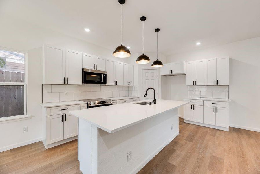 Furnished interior view inside a new home in , White Settlement (Image 6).