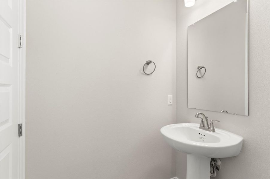 Furnished interior view inside a new home in Cross Creek, Cedar Park (Image 7).