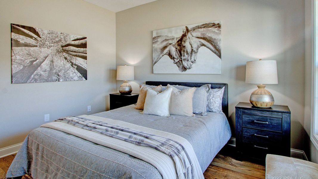 Representative furnished interior of a home built from the Capri by Epcon Communities in Lakeside at Millican Reserve, College Station (Image 11).