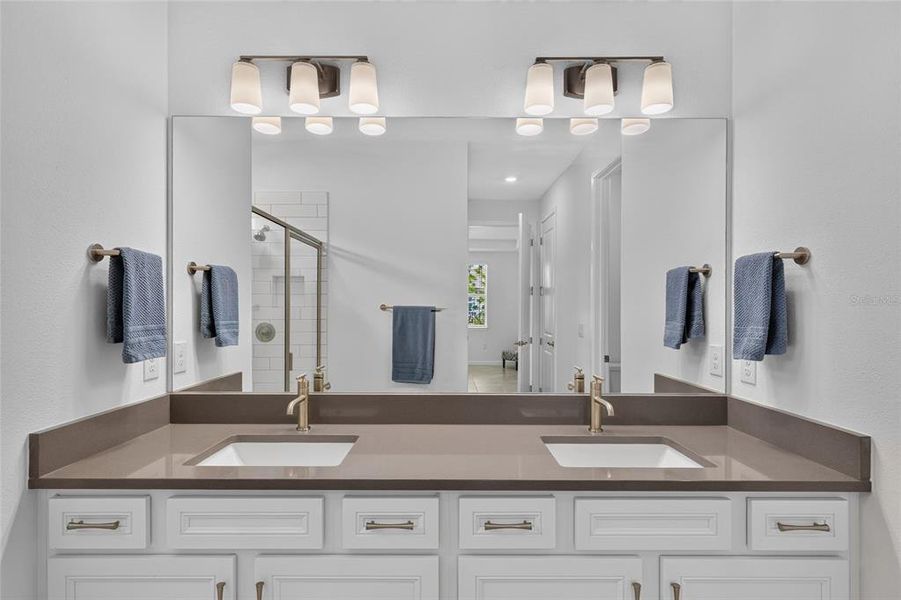 Furnished interior view inside a new home in Del Webb Stone Creek, Ocala (Image 10).