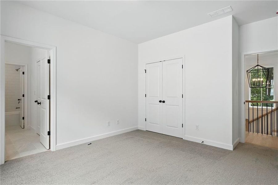 Spacious, unfurnished interior of a new home in , Marietta (Image 35).