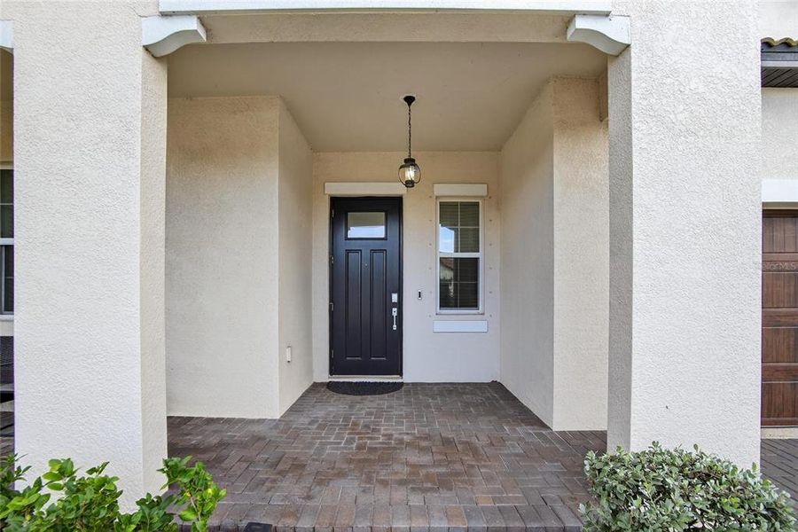 Exterior details and patio area of a home in Southshore Bay: The Estates, Wimauma (Image 32).