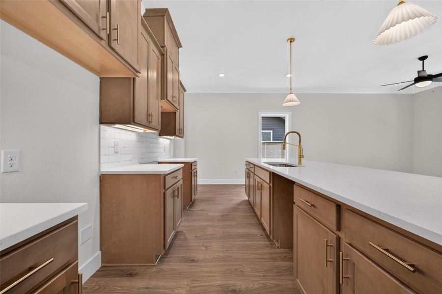 Furnished interior view inside a new home in Two Step Farm, Montgomery (Image 6).