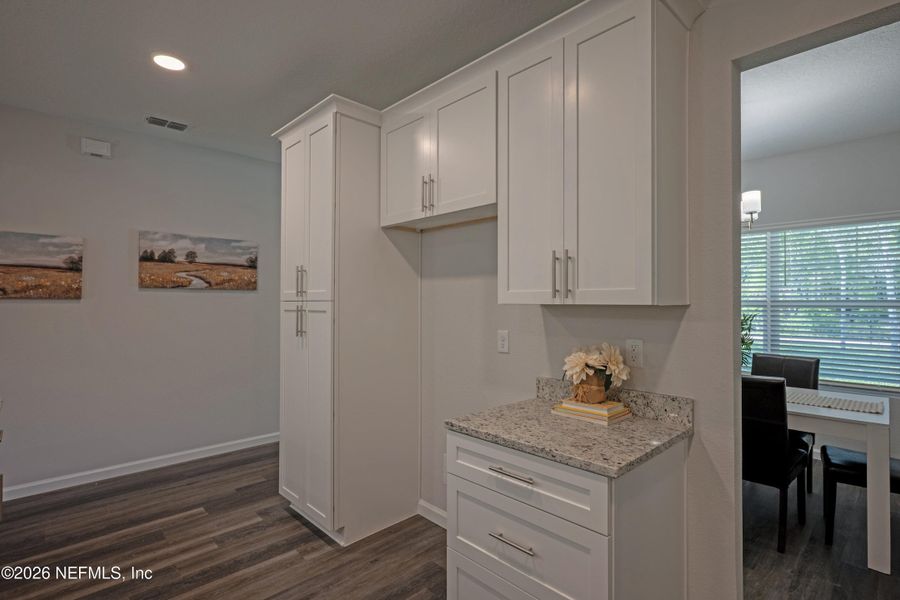 Furnished interior view inside a new home in , Jacksonville (Image 33).