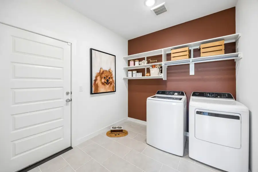Furnished interior view inside a new home in Prairie Winds, Hutto (Image 19).
