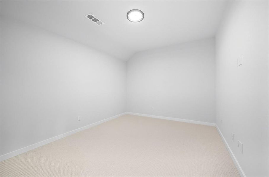 Spacious, unfurnished interior of a new home in Trinity Falls, McKinney (Image 23). Spacious, unfurnished interior of a new home in Trinity Falls, McKinney (Image 23).