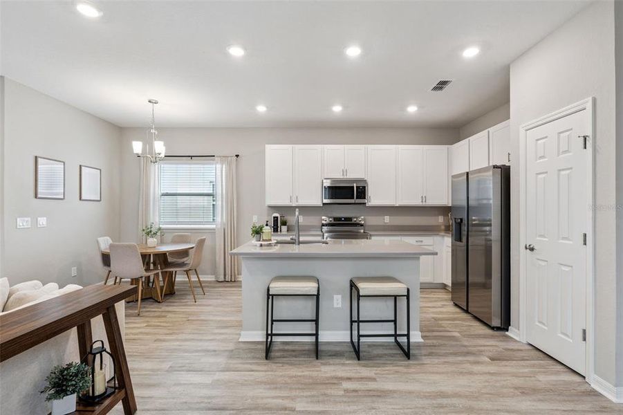 Furnished interior view inside a new home in , St. Cloud (Image 14).