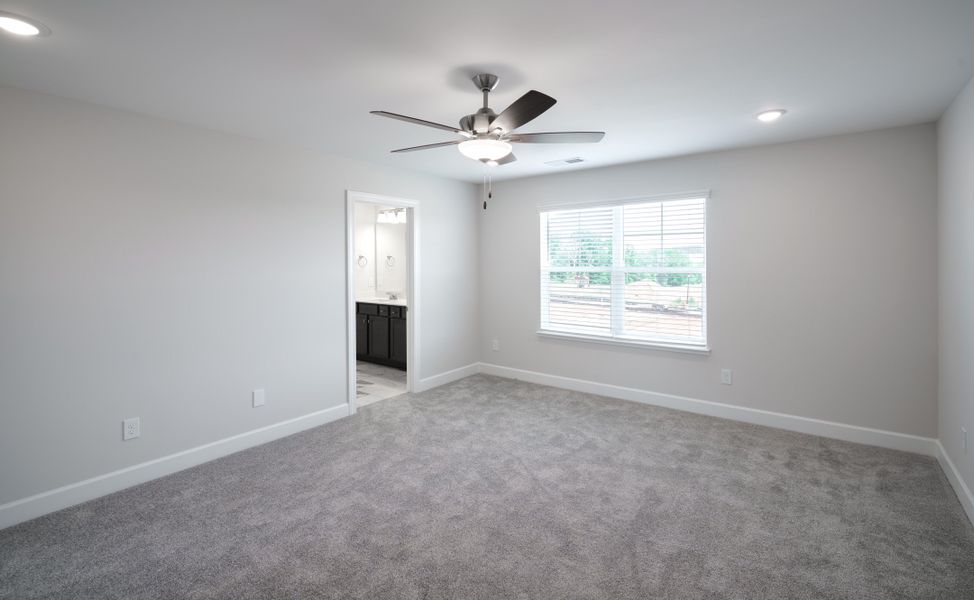 Representative unfurnished interior of a home built from the The Holland by Cothran Homes in Holly Ridge, Greenville (Image 35).