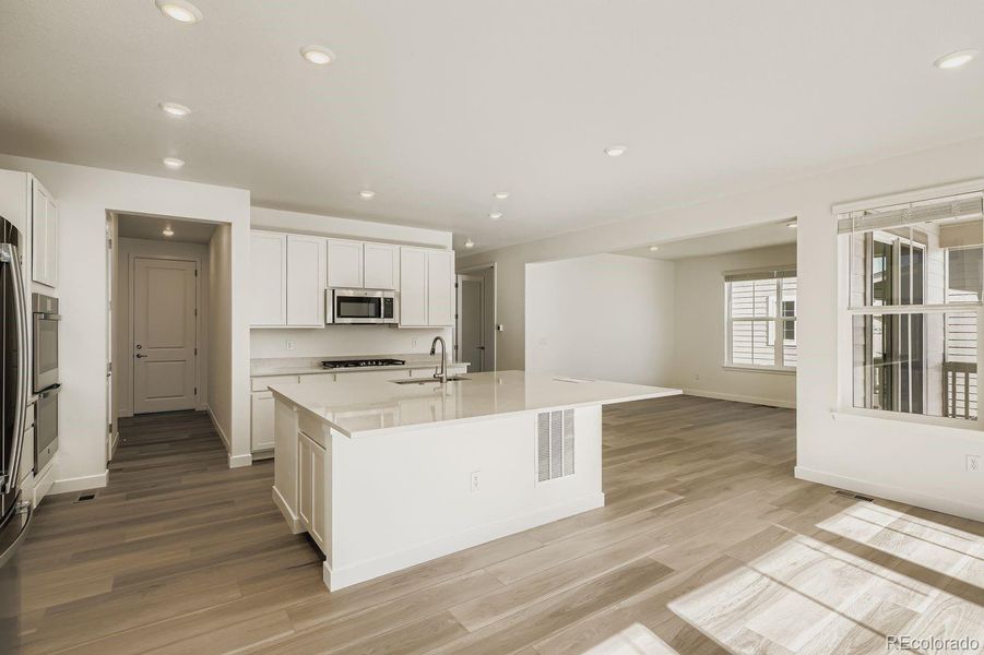 Furnished interior view inside a new home in Macanta: The Grand Collection, Castle Rock (Image 5).