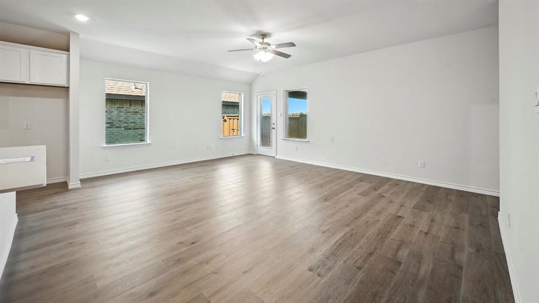 Spacious, unfurnished interior of a new home in Lilybrooke at Legacy Hills, Celina (Image 23). Spacious, unfurnished interior of a new home in Lilybrooke at Legacy Hills, Celina (Image 23).