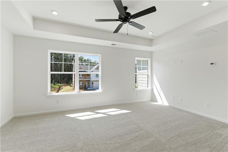 Spacious, unfurnished interior of a new home in The Overlook at Factory Shoals, Mableton (Image 34).
