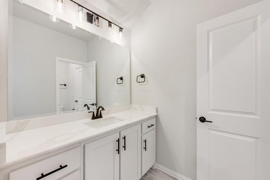 Furnished interior view inside a new home in Devonshire Classic 60-65, Forney (Image 20).