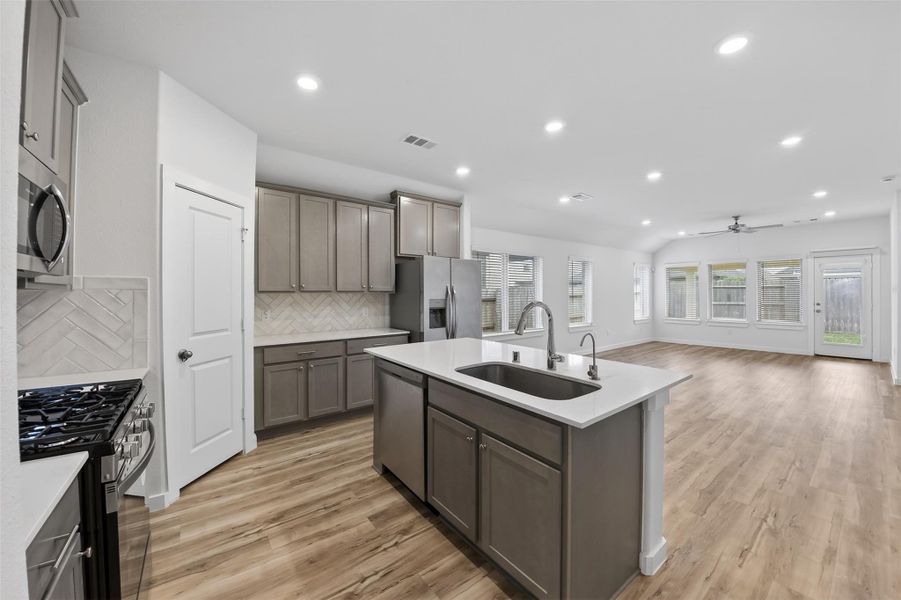 Furnished interior view inside a new home in , Hockley (Image 7).