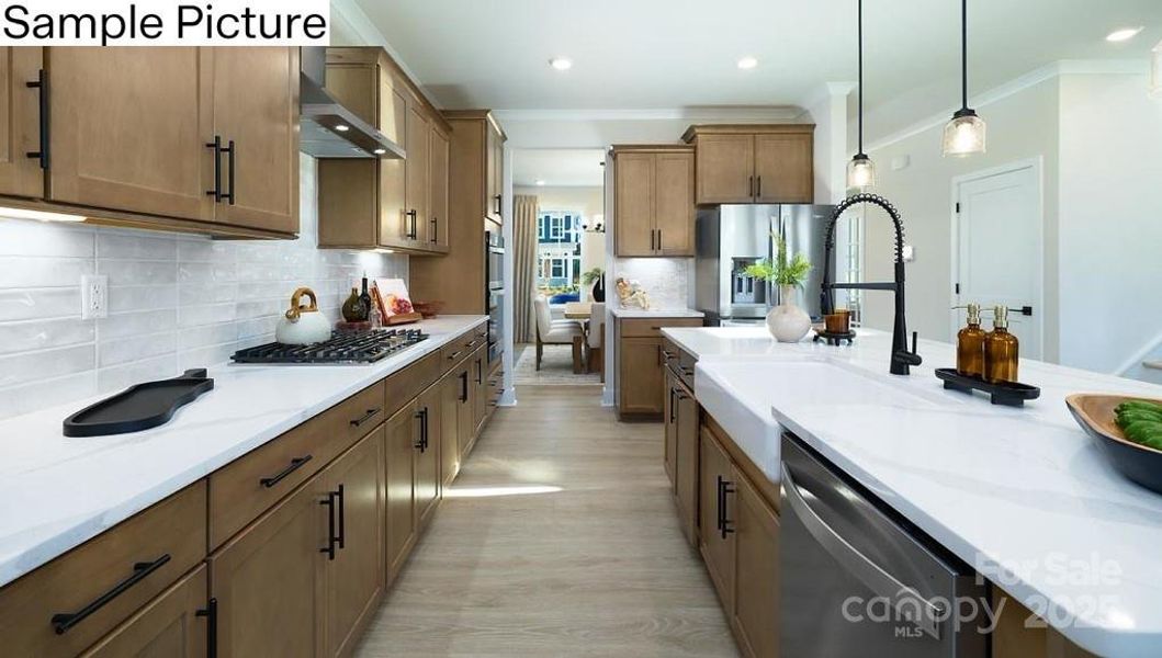 Furnished interior view inside a new home in Westport, York (Image 7).