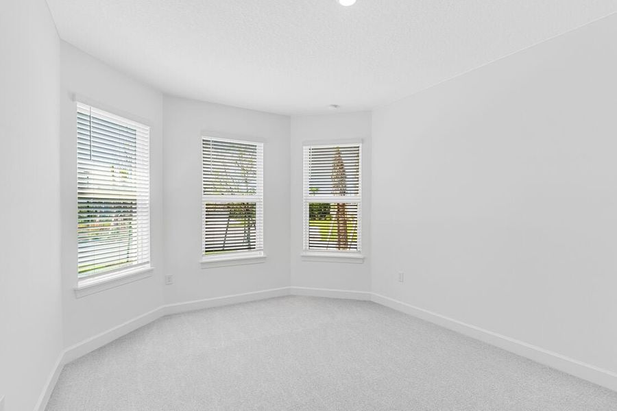 Representative unfurnished interior of a home built from the Azzurro by Taylor Morrison in Esplanade at Center Lake Ranch, St. Cloud (Image 30).