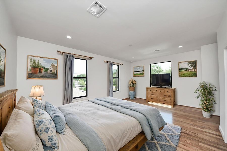 Another view of the Primary Bedroom Staged differently.