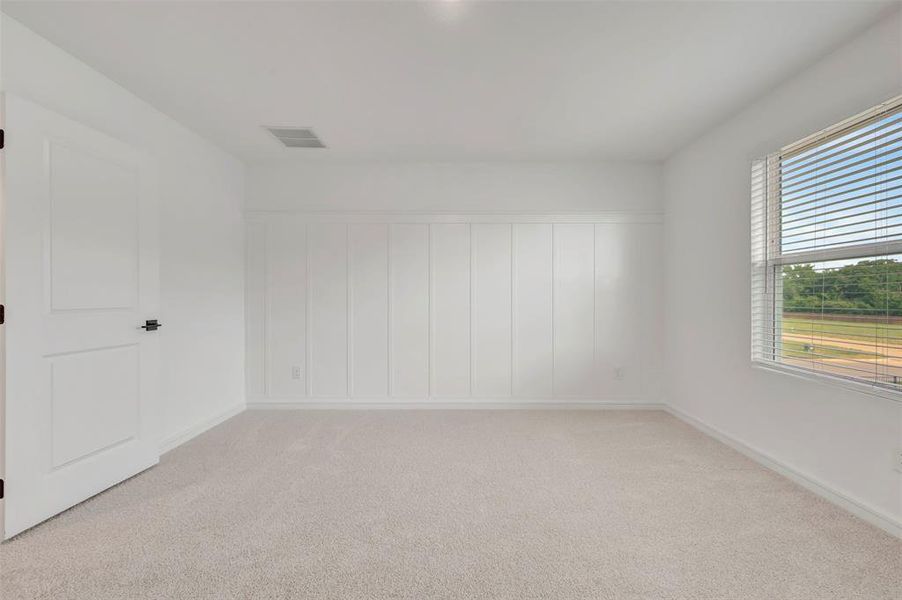Spacious, unfurnished interior of a new home in Providence Commons, Providence Village (Image 22). Spacious, unfurnished interior of a new home in Providence Commons, Providence Village (Image 22).