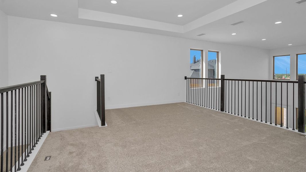 Spacious, unfurnished interior of a new home in Grange 50', Katy (Image 9). Spacious, unfurnished interior of a new home in Grange 50', Katy (Image 9).