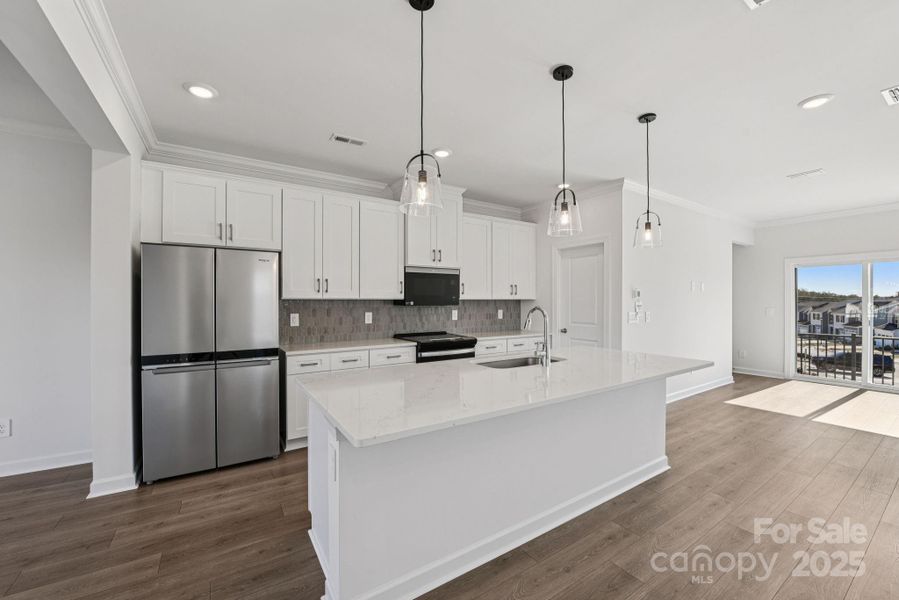 Furnished interior view inside a new home in , Fort Mill (Image 7).