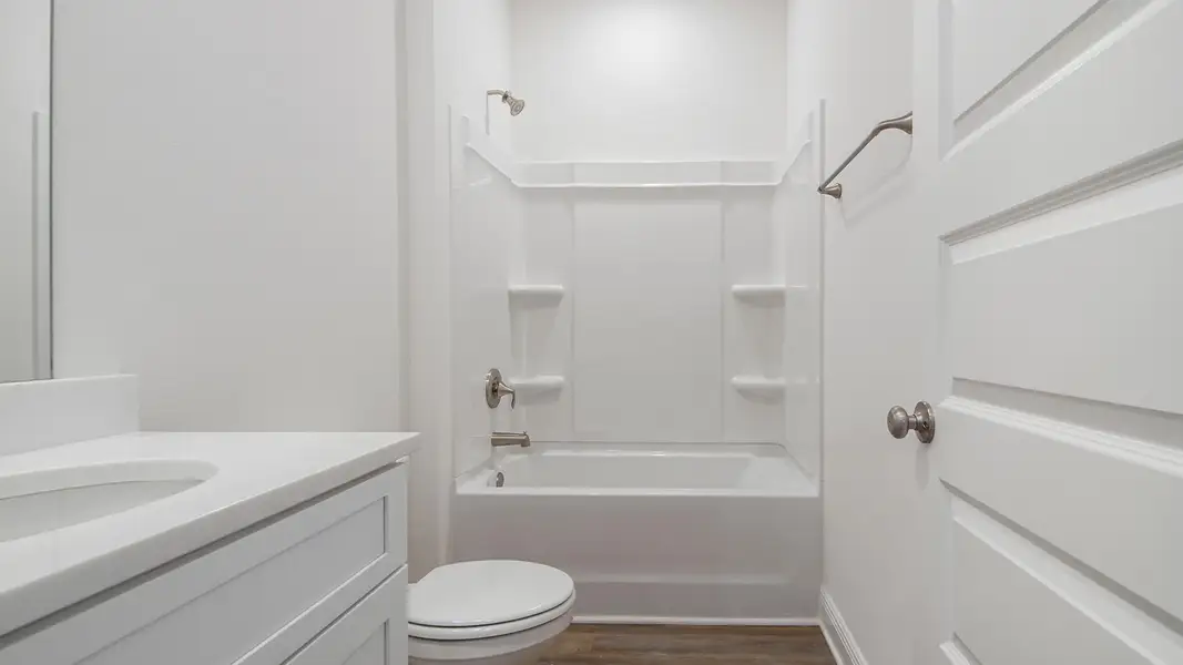 Furnished interior view inside a new home in Caballeros Estates At Hombre, Panama City Beach (Image 11).