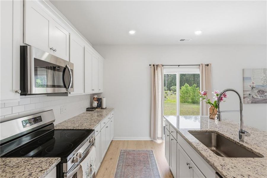 Furnished interior view inside a new home in , Bloomingdale (Image 15).