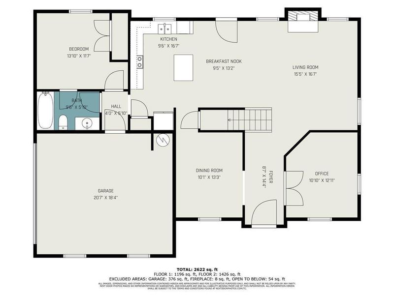 2D floor plan layout of this home in , Monroe, GA (Image 5). 2D floor plan layout of this home in , Monroe, GA (Image 5).