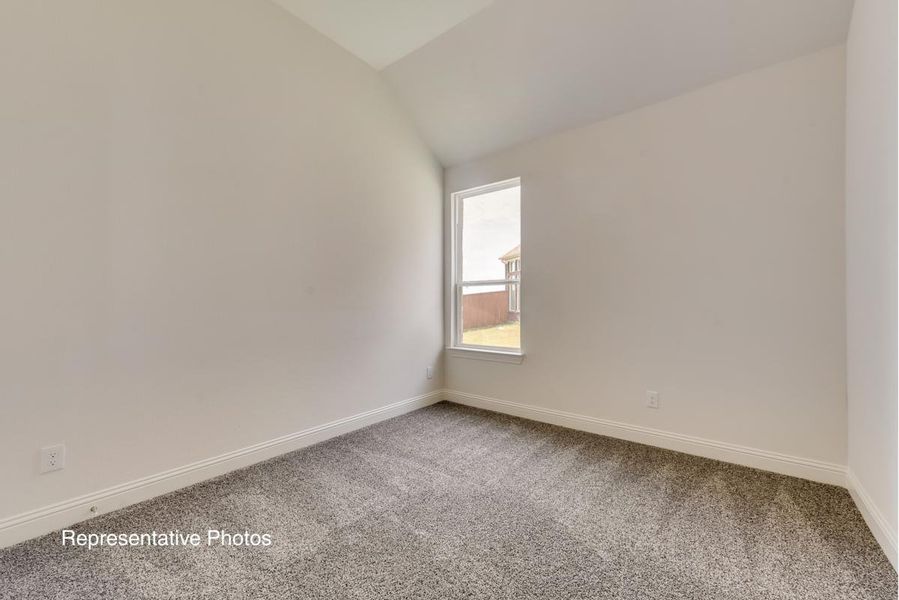 Representative unfurnished interior of a home built from the Royal Drew by Grand Homes in Edgewater, Fate (Image 18).