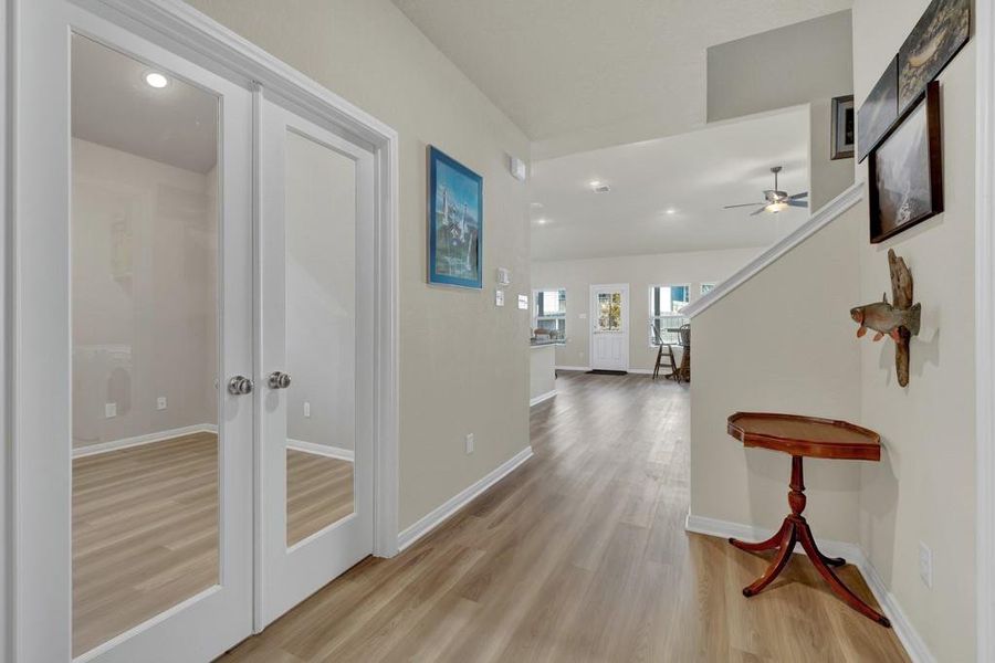 Furnished interior view inside a new home in Greenspoint Heights, Seguin (Image 5). Furnished interior view inside a new home in Greenspoint Heights, Seguin (Image 5).