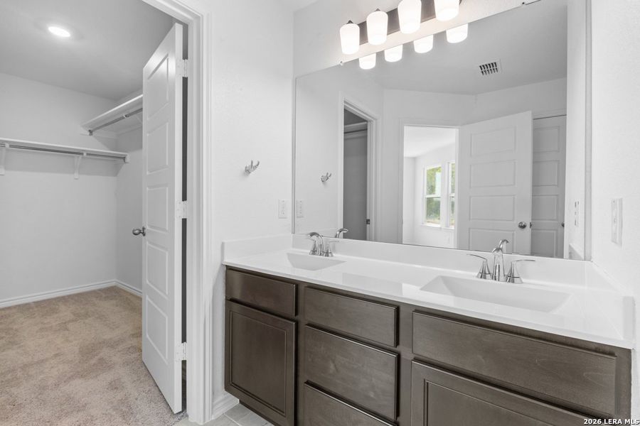 Furnished interior view inside a new home in Hidden Bluffs at TRP, San Antonio (Image 13).