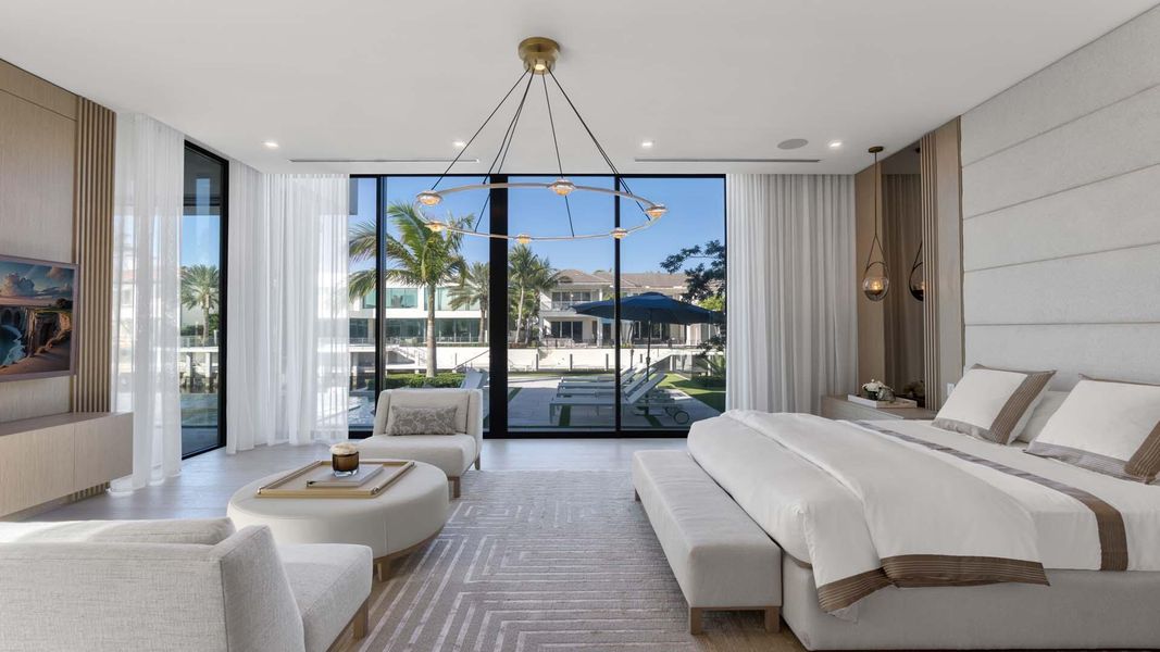 Furnished interior view inside a new home in , Boca Raton (Image 14).