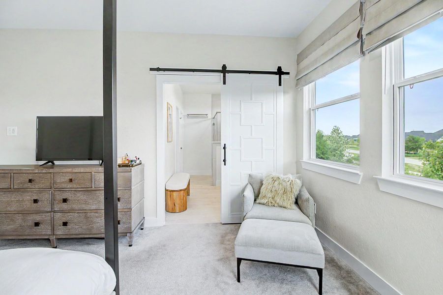 Furnished interior view inside a new home in , Cypress (Image 23).