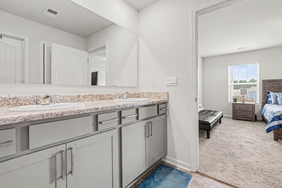 Furnished interior view inside a new home in , Fairburn (Image 26).