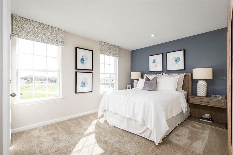 Furnished interior view inside a new home in Reserve at Lake Meadows, Ocoee (Image 8). Furnished interior view inside a new home in Reserve at Lake Meadows, Ocoee (Image 8).