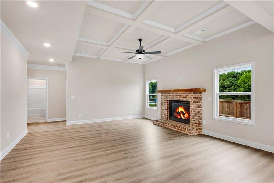 Spacious, unfurnished interior of a new home in Hidden Fields, Hoschton (Image 24).