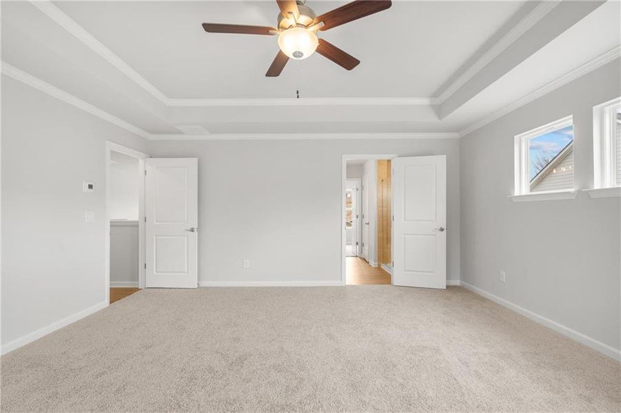 Spacious, unfurnished interior of a new home in Riverwood, Dallas (Image 31). Spacious, unfurnished interior of a new home in Riverwood, Dallas (Image 31).