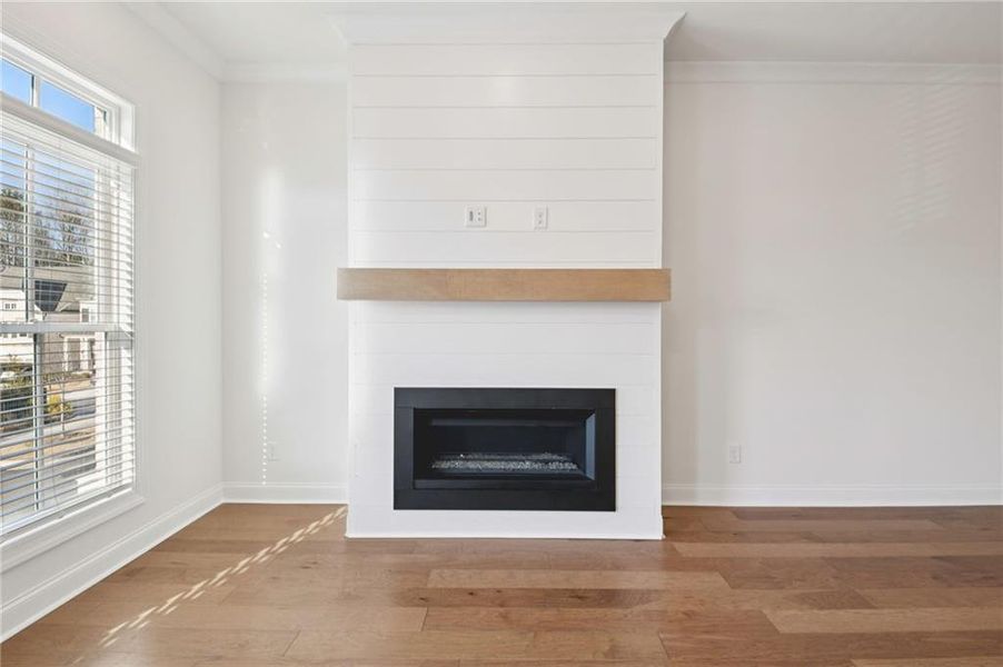 Close-up of interior finishes inside a home in Ward's Crossing Townhomes, Johns Creek (Image 19).