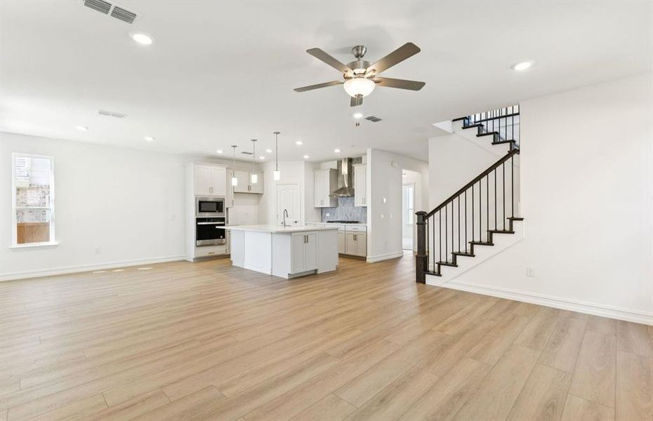 View of kitchen from gathering room View of kitchen from gathering room