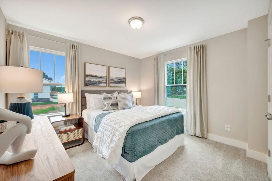 Representative furnished interior of a home built from the Vienna by Mattamy Homes in Ashmore Townes, Garner (Image 30).