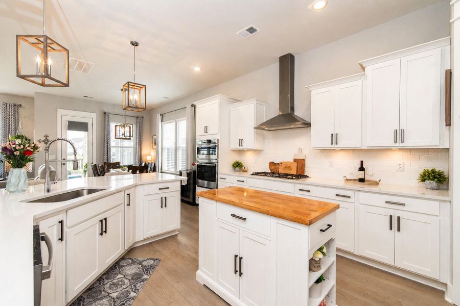 Furnished interior view inside a new home in Carnes Crossroads, Summerville (Image 8).