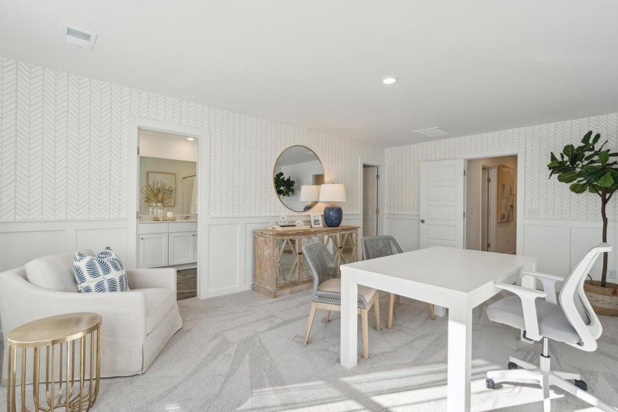 Furnished interior view inside a new home in , Summerville (Image 13).