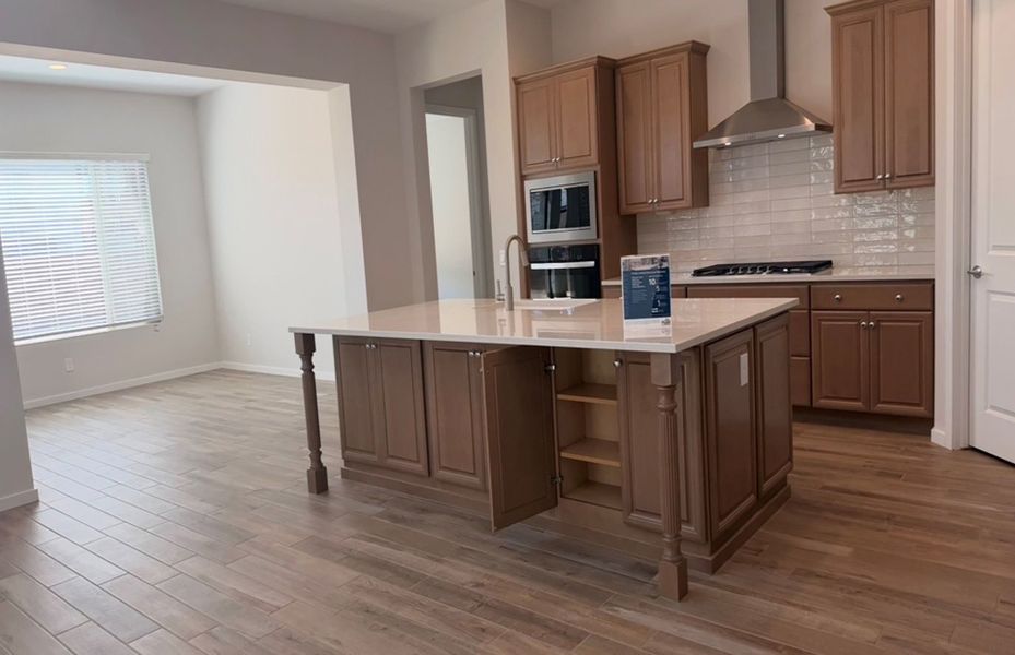 Furnished interior view inside a new home in Harvest - Enchantment Series, Queen Creek (Image 11).