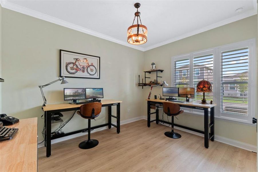 Furnished interior view inside a new home in , St. Cloud (Image 10).