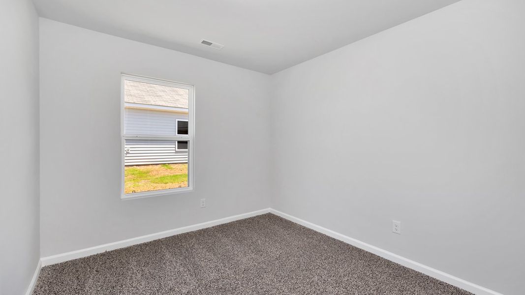 Representative unfurnished interior of a home built from the Freeport by D.R. Horton in Bailey Park, Fayetteville (Image 18). Representative unfurnished interior of a home built from the Freeport by D.R. Horton in Bailey Park, Fayetteville (Image 18).